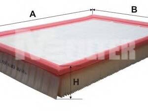 Фільтр повітряний MFILTER K183 на BMW 3 седан (E30)