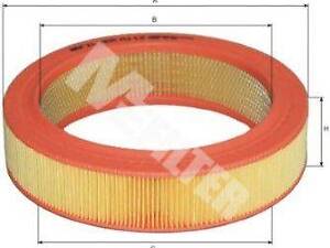 Фильтр воздушный RENAULT (выр-во M-Filter) MFILTER A112 на RENAULT SUPER 5 (B/C40_)