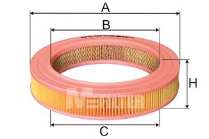 Фільтр повітрянний (вир-во M-Filter)