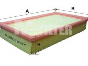 Фільтр повітряний 190 W201 2.3 16V MFILTER K231 на MERCEDES-BENZ 190 седан (W201)