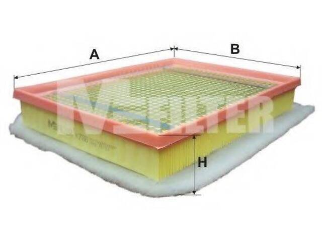 Фільтр повітряний Astra HZafira B 1.71.9 CDTi1.6T 04- MFILTER K788 на VAUXHALL ZAFIRA Mk II (B) (M75) - Фото 1
