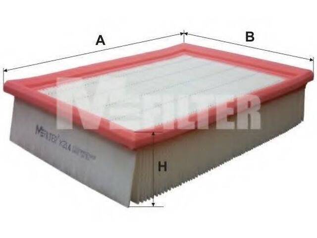 Воздушный фильтр BMW 3 (E36) 5 (E39) X3 MFILTER K214 на BMW 3 седан (E36) - Фото 1