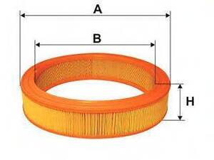 Фільтр повітряний ГАЗ (ЗМЗ 402) (3102-1109013) (вир-во WIX-FILTERS UA) WIX FILTERS WA6484 на GAZ VOLGA (3102)