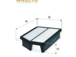 Воздушный фильтр Kia Sportage (SL) 1.7-2.0 CRDi, 2.0i WIX FILTERS