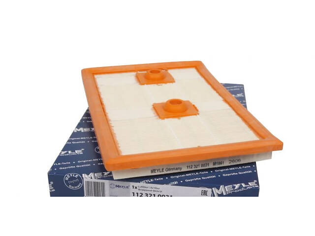 Фільтр повітряний MEYLE 112 321 0031 MEYLE 112 321 0031 Skoda Rapid, Fabia, Kodiaq, Superb, Yeti; Volkswagen Caddy, Golf - Фото 1