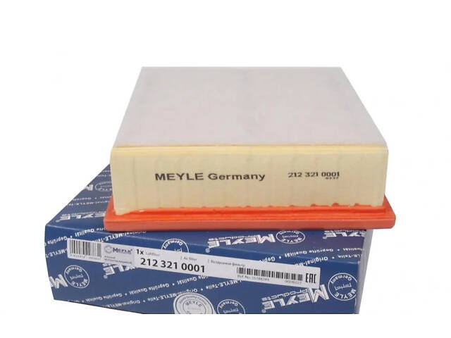 Фільтр повітряний MEYLE 212 321 0001 MEYLE 212 321 0001 Fiat Linea, Grande Punto, Doblo, Punto; Chevrolet Cruze; Opel Co - Фото 1