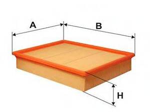 Воздушный фильтр WIX FILTERS WA6296 на MERCEDES-BENZ M-CLASS (W163)