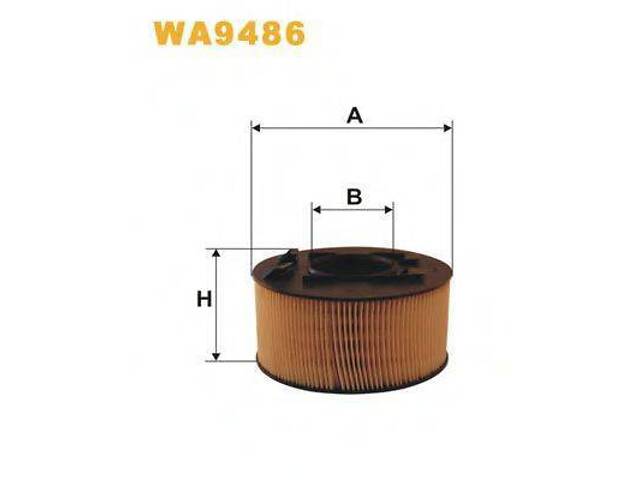 Воздушный фильтр WIX FILTERS WA9486 на BMW 3 Compact (E46) - Фото 1