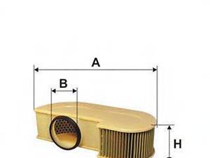 Фільтр повітряний WIX FILTERS WA9727 на MERCEDES-BENZ CLS (C218)