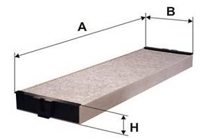 Фильтр салона, PEUGEOT 607, 2.0-3.0, 00-11