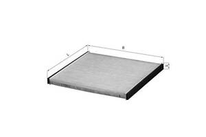 Фильтр салона CHERY TIGGO / SUZUKI LIANA / TOYOTA BB (NCP3_) 1994-2018 г.