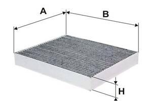 Фільтр салону з активованим вугіллям WP2137