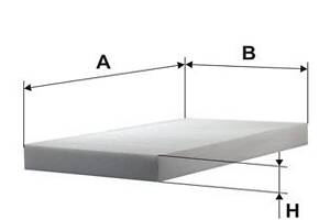 Фільтр салонний, Audi A6 (4A/C4), A6 (4B/C5), A6 Quattro/Allroad
