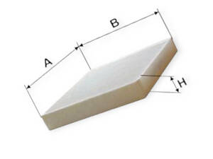 Фильтр салона Chevrolet Aveo T300 воздушный