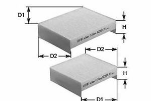Фільтр салону Citroen C3 10-/Peugeot 207 06-/208 12-