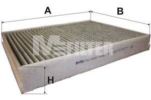 Фільтр салону FORD FOCUS III, KUGA II 11- вугільний (вир-во M-FILTER)