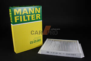 Фильтр салона MANN-FILTER CU25002, C(W205), E(W213), GLC(X253), GLE(W166, C292), GLS(X166) 11-