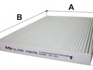 Фільтр салону MFILTER K9076 на NISSAN X-TRAIL (T31)