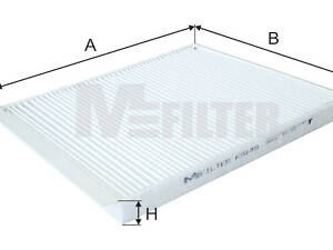 Фильтр салона MFILTER K9149