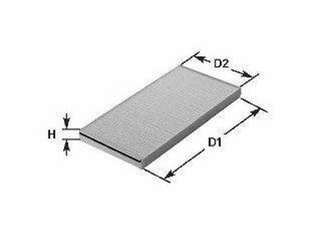 Фільтр салону Passat 97-01Audi 80 91-95A4 95-01 CLEAN FILTERS NC2000 на AUDI COUPE (89, 8B) - Фото 1