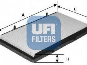 Фильтр салона UFI 5313100 на RENAULT TRAFIC II автобус (JL)