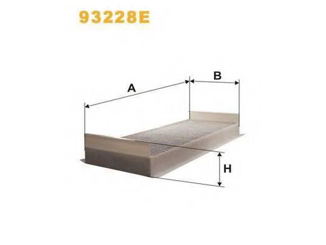 Фільтр салону WIX FILTERS 93228E - Фото 1