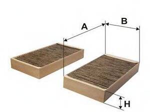 Фильтр салона WIX FILTERS WP9263 на MERCEDES-BENZ R-CLASS (W251, V251)