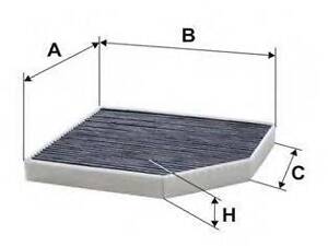 Фільтр салону WIX FILTERS WP9329 на AUDI A5 (8T3)