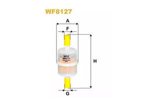 Паливний фільтр Wix WF8127 Skoda Favorit 1.3