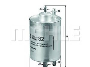 Фильтр топливный, MB CLK, G/S/C-Class, CLK, SLK, 97-