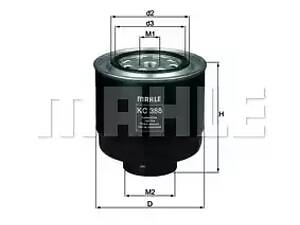 Фильтр топливный, MITSUBISHI L200, 2.5DiD, 05-15