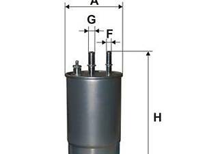Фильтр топливный Citroen Nemo 1.3HDi 10-/Fiat Doblo 1.3-2.0D Multijet 05-