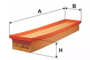 Фильтр воздушный, 1.6i 16V 08-
