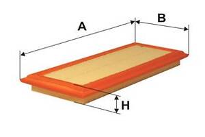 Фильтр воздушный, FIAT Duna, Fiorino, Regata, Ritmo, 1.7-1.9, 84-99