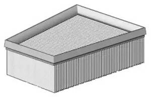 Фильтр воздушный, WV Polo 05-15/Fabia 05-15, Roomster 05-15/ A1 11-14