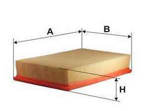 Фільтр повітряний VW Passat B3/B4/Audi A6 -97