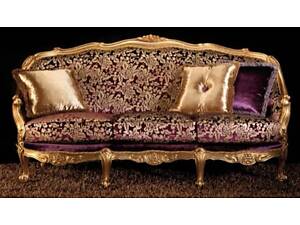 (fire)РОЗПРОДАЖ(fire) Каркас дивана 3-хмісного. НОВИЙ!! Італійський ?? Різьблений з натурального дерева - б