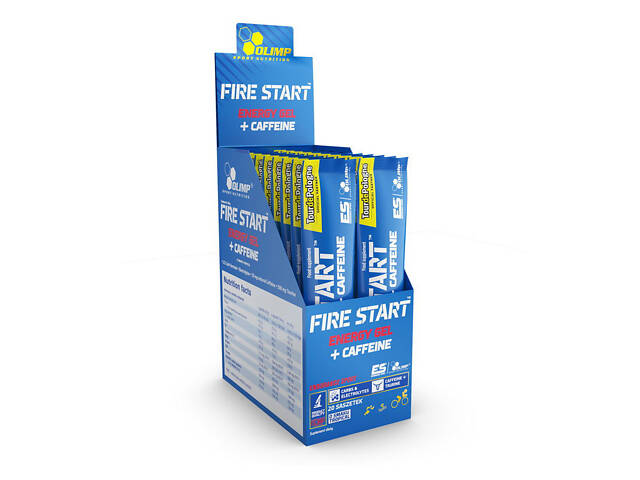 Fire Start Energy Gel + Caffeine (36 g, tropical) - Фото 1