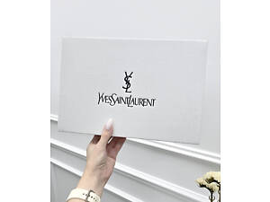 Фірмове паковання коробка Yves Saint-Laurent, паковання на подарунок. Подарункова брендова упаковка Ів Сен-Лоран
