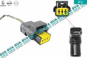 Фишка / разъем с проводами / штекер датчика положения распредвала ( распределительного вала ) 3 контакта 8200033686 Niss