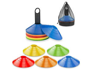 Фішка спортивна тренувальна CZST-105 Розмір :19x5cm, 50 шт в комплекті, різнокольорові