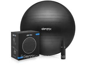 Фитбол Gymtek 65см черный + насос, Оригинал!