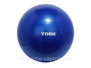 Фитбол York Fitness 65см синий + насос, Оригинал!