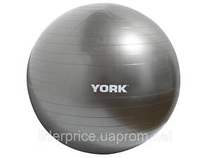 Фітбол York Fitness 75см сірий + насос, Оригінал!