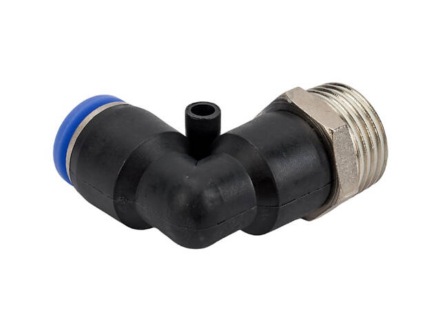 Фитинг угловой для пластиковых трубок 10мм с наружной резьбой 1/2' ROCKFORCE RF-SPL10-04 - Фото 2