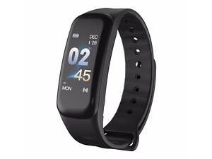 Фитнес браслет Smart Band C1 черный (c1-black)