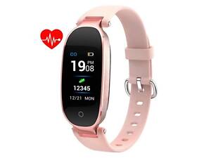 Фитнес браслет Smart Band S3+H Girl (Color Screen) Светло-розовый