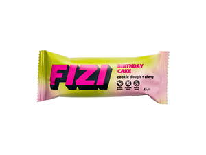 Fizi Birthday Cake (45 g, cookie dough + cherry)