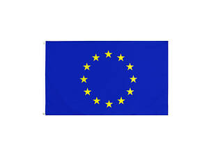 Підкреслити Європейський Союз 150х90 см. Прапор Європи RESTEQ. Прапор ЄС. Прапор Євросоюзу