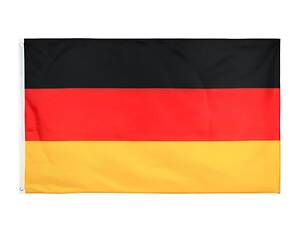 Прапор Німеччини RESTEQ 150×90 см - німецький прапор з поліестеру, чорний червоний золотий